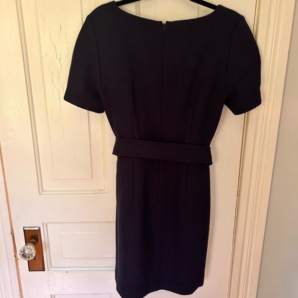 NWT: CLUB MONACO NAVY DRESS WITH BELT - Picture 4 of 4